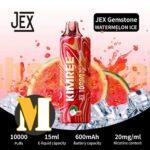 پاد یکبار مصرف هندوانه یخ جکس گرینید مدل KIMREE <br><span>JEX Grenade Watermelon Ice 10000 puffs</span>